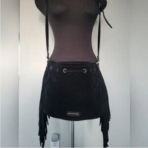 Vintage Steve Madden Suede Western Tassel Bag